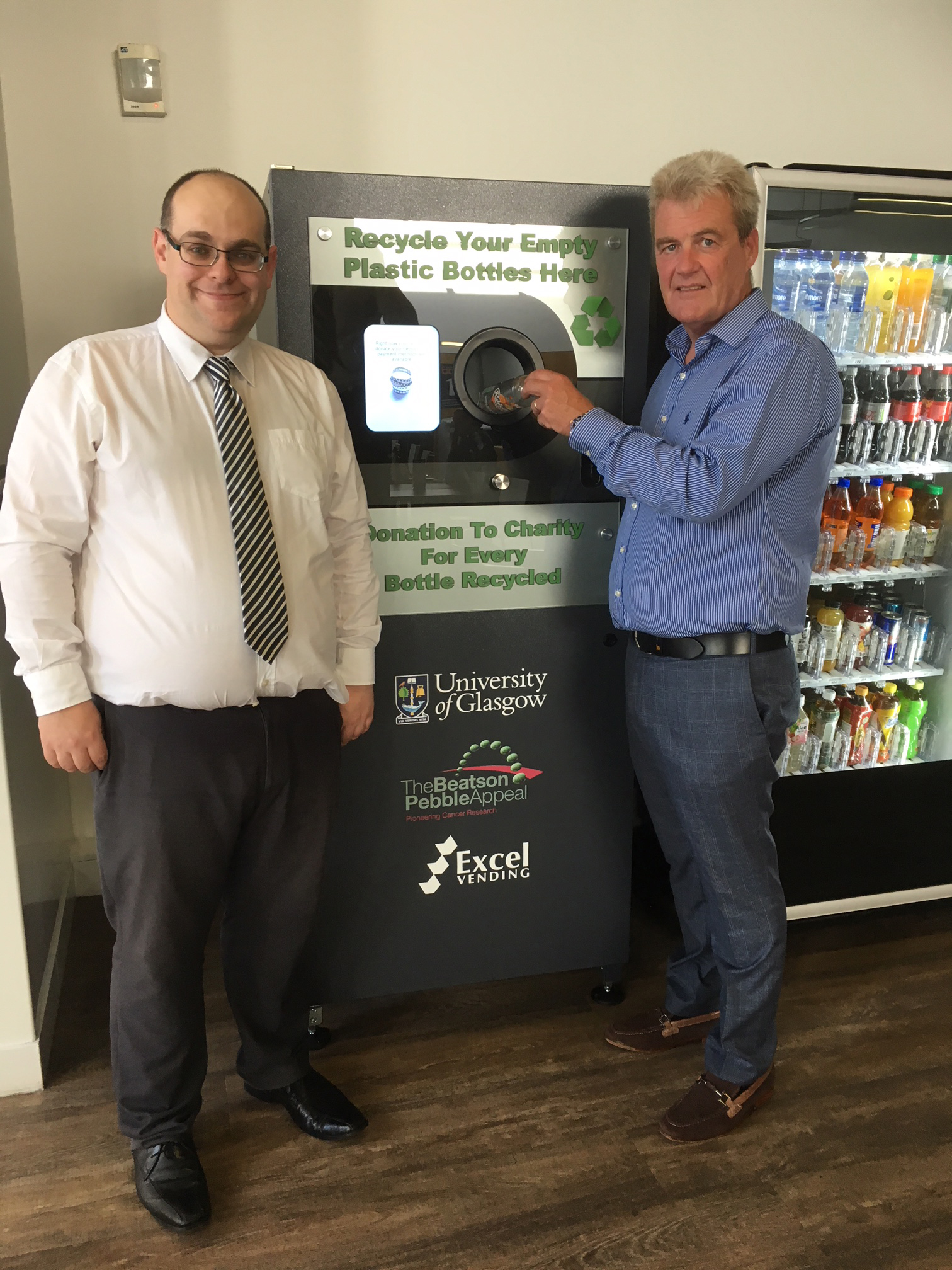 Glasgow Uni installs reverse vending machine on campus Envirovend